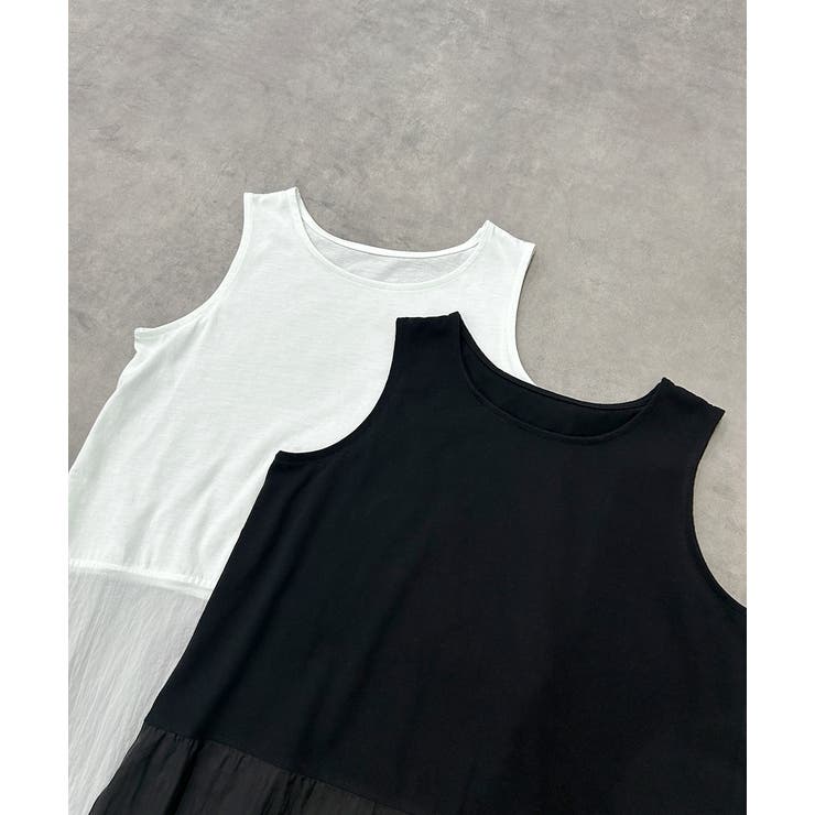 レイヤードシアータンクトップ | ad thie | 詳細画像27 