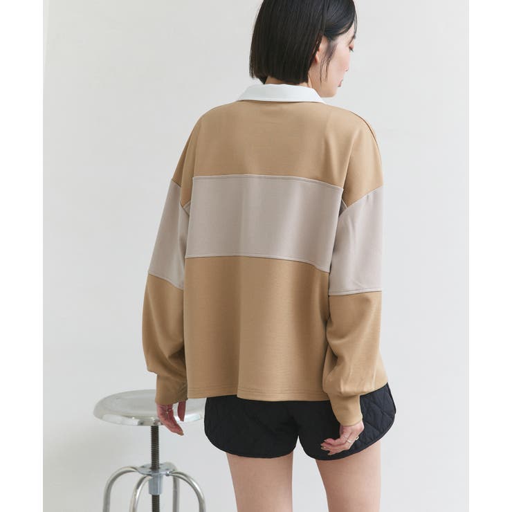 ハーフジップラガープルオーバー | ad thie | 詳細画像17 