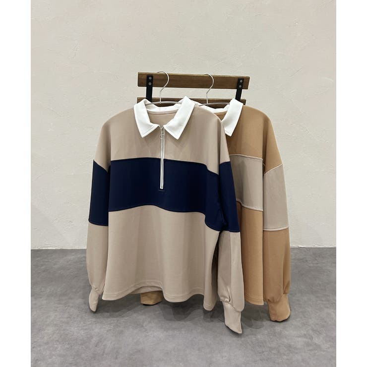 ハーフジップラガープルオーバー | ad thie | 詳細画像27 