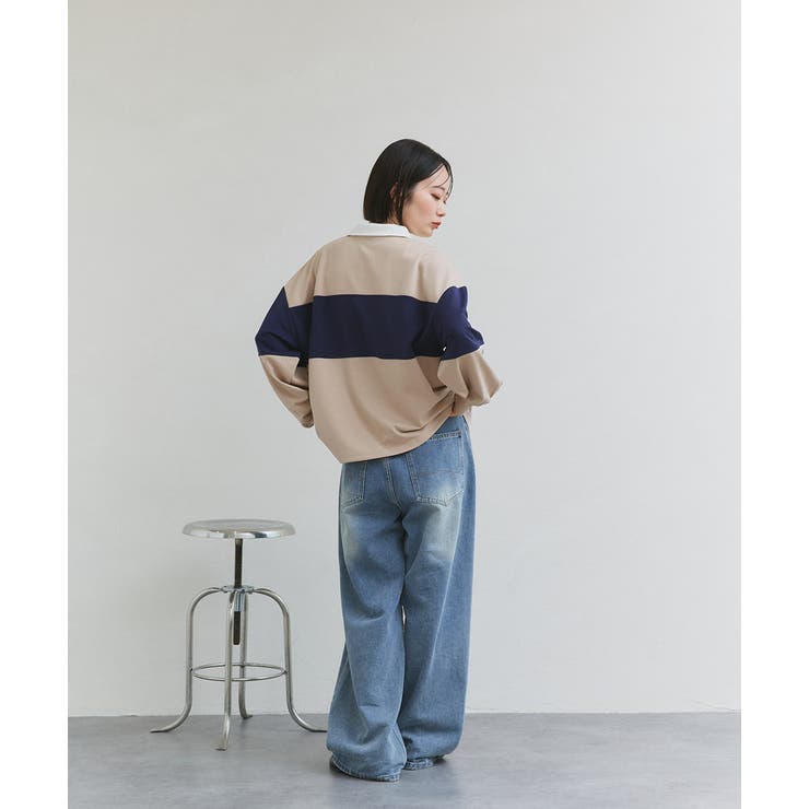 ハーフジップラガープルオーバー | ad thie | 詳細画像5 