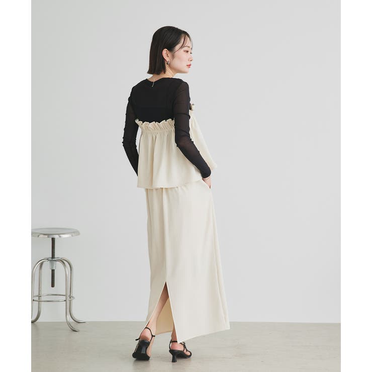 マルチウェイフリルぺプラムスカート | ad thie | 詳細画像27 