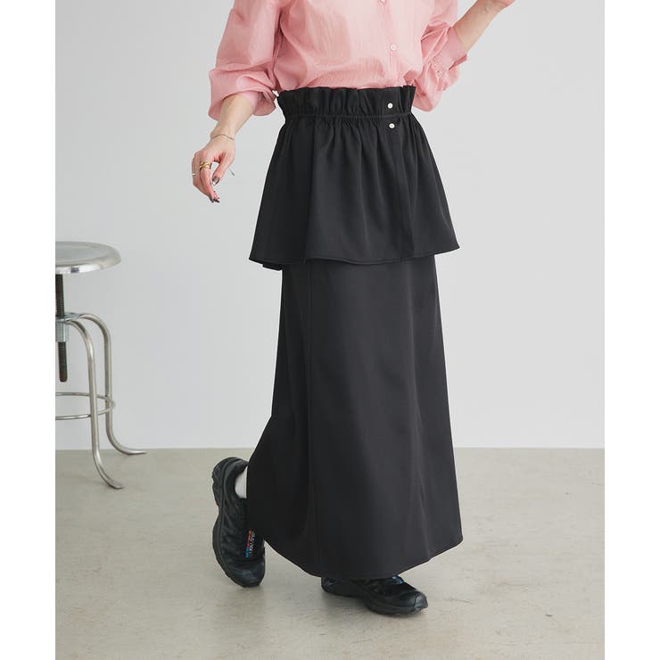 マルチウェイフリルぺプラムスカート | ad thie | 詳細画像31 