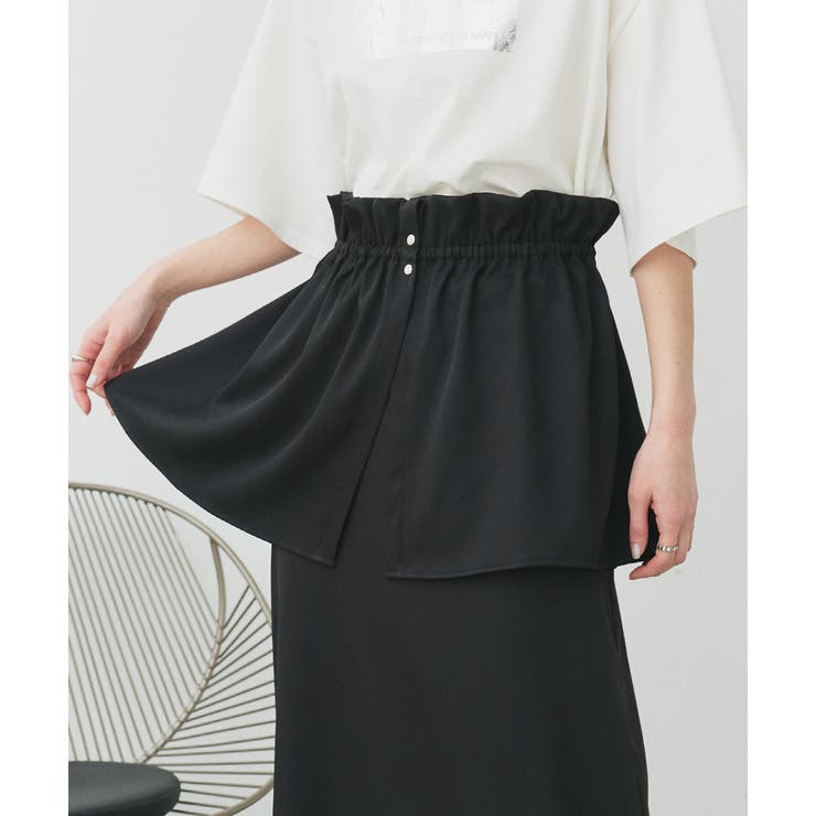 マルチウェイフリルぺプラムスカート | ad thie | 詳細画像34 