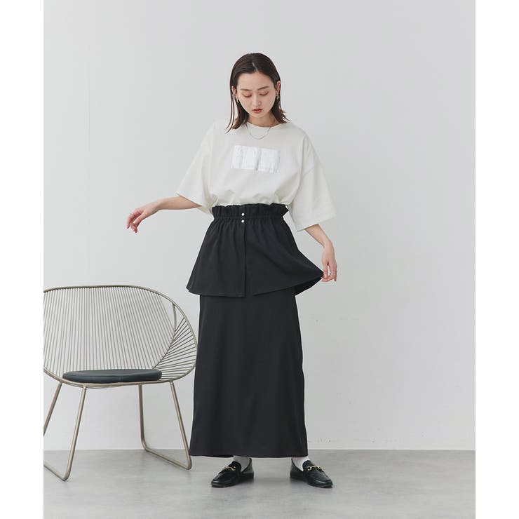 マルチウェイフリルぺプラムスカート | ad thie | 詳細画像35 