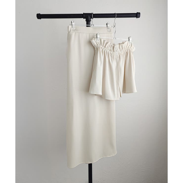 マルチウェイフリルぺプラムスカート | ad thie | 詳細画像44 