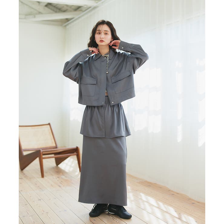 マルチウェイフリルぺプラムスカート | ad thie | 詳細画像6 