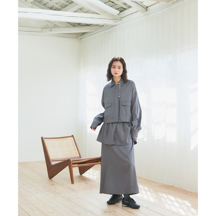 マルチウェイフリルぺプラムスカート | ad thie | 詳細画像7 