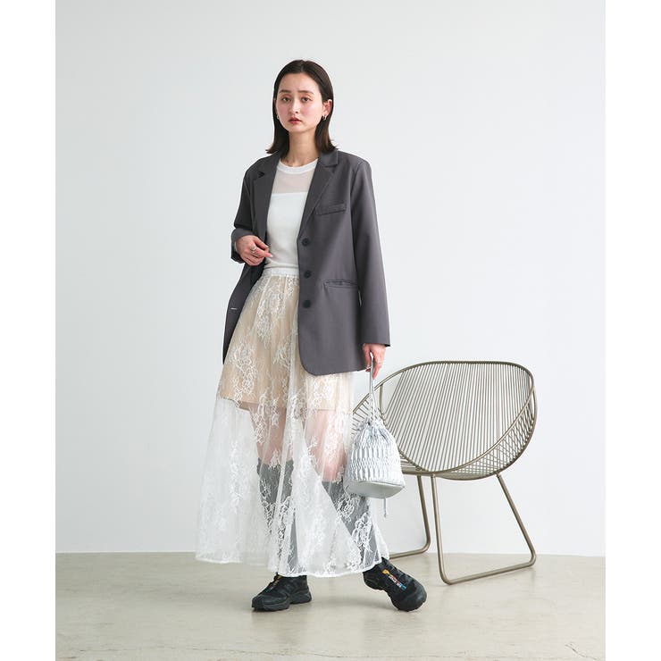 マルチウェイレーススカート | ad thie | 詳細画像12 