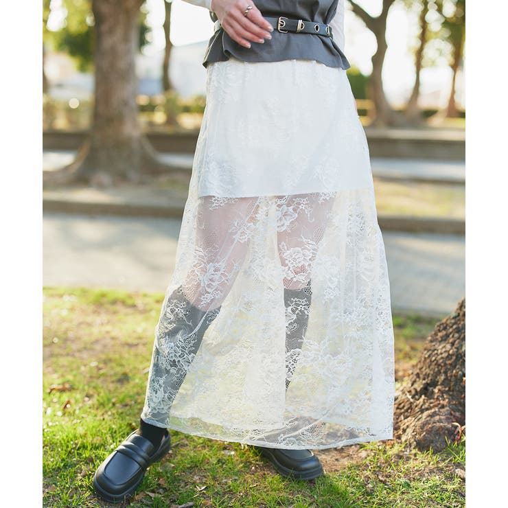 マルチウェイレーススカート | ad thie | 詳細画像4 