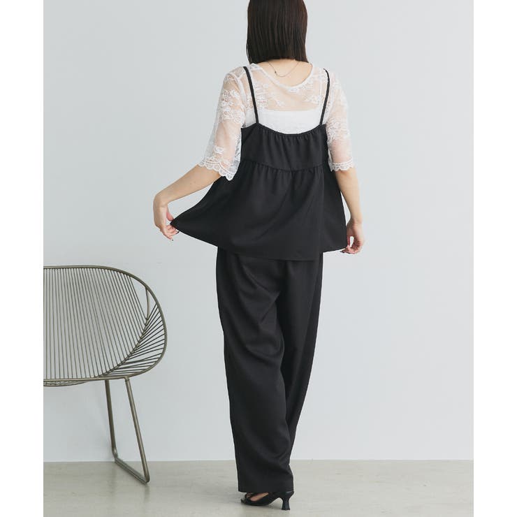 Vネックレースオーバーブラウス | ad thie | 詳細画像34 