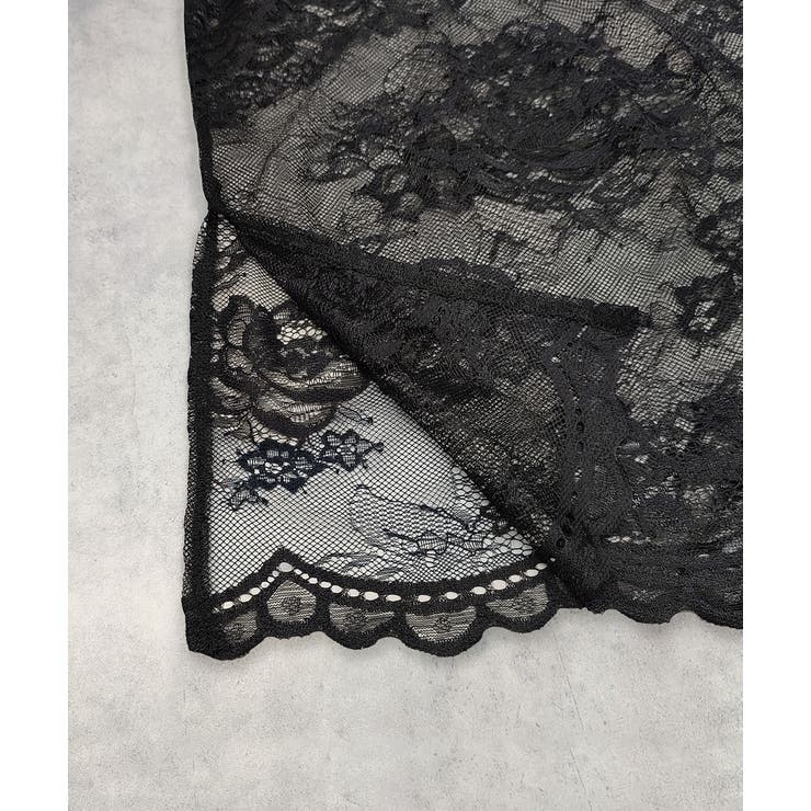 Vネックレースオーバーブラウス | ad thie | 詳細画像65 