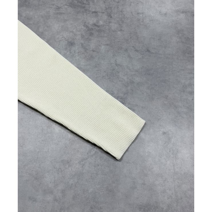 ダブルジップポロニットカーディガン | ad thie | 詳細画像49 