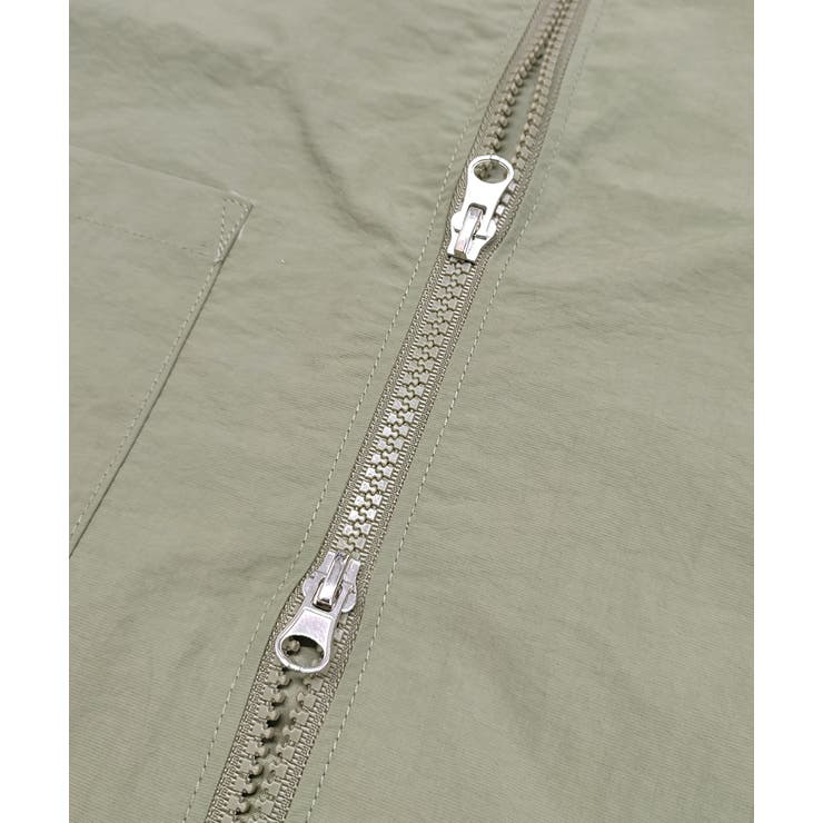 ナイロンダブルジップミニワンピース | ad thie | 詳細画像49 