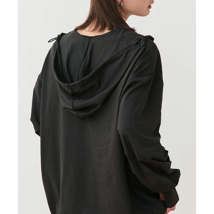 UVカットラッシュガード ハーフジップアノラックパーカー | ad thie | 詳細画像20 