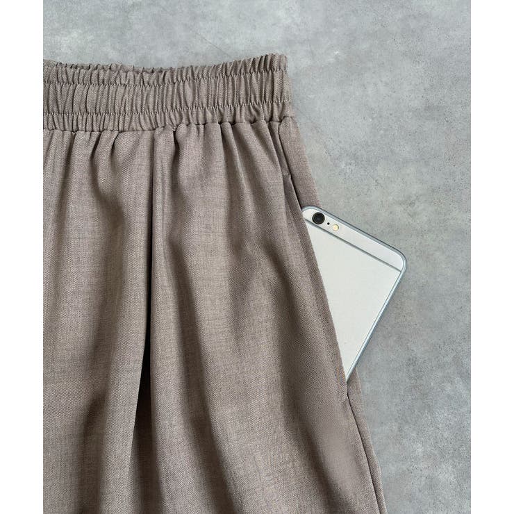 フロントタックイージーワイドパンツ | ad thie | 詳細画像40 