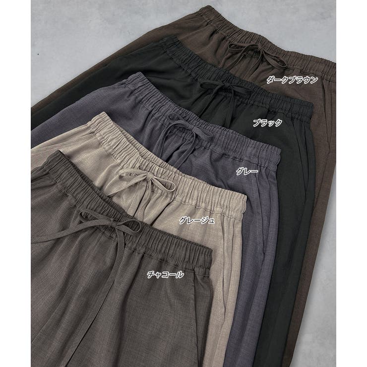 リラックスイージーハーフパンツ | ad thie | 詳細画像60 