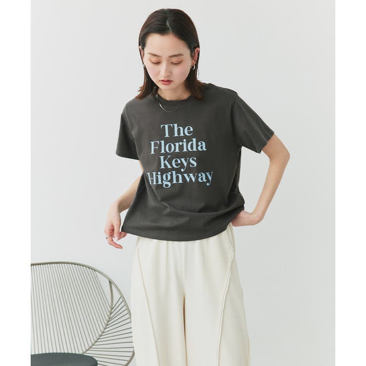 ベーシックロゴプリントTシャツ | ad thie | 詳細画像10 