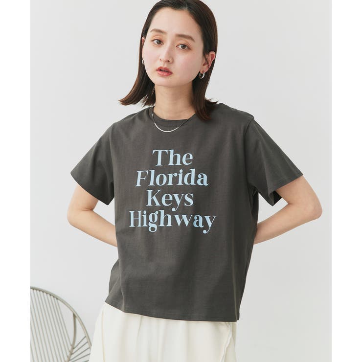 ベーシックロゴプリントTシャツ | ad thie | 詳細画像12 