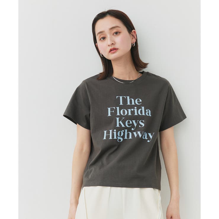 ベーシックロゴプリントTシャツ | ad thie | 詳細画像13 