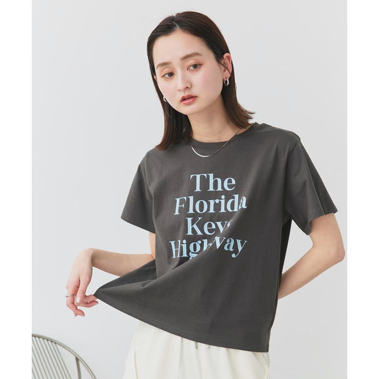 ベーシックロゴプリントTシャツ | ad thie | 詳細画像14 