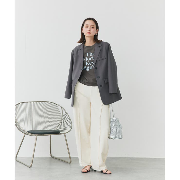 ベーシックロゴプリントTシャツ | ad thie | 詳細画像18 