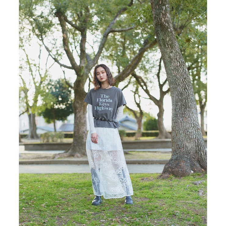 ベーシックロゴプリントTシャツ | ad thie | 詳細画像2 