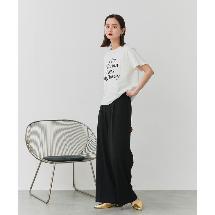 ベーシックロゴプリントTシャツ | ad thie | 詳細画像20 