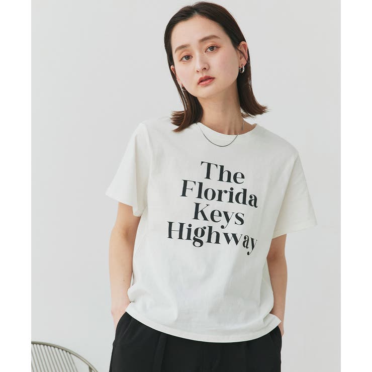 ベーシックロゴプリントTシャツ | ad thie | 詳細画像23 