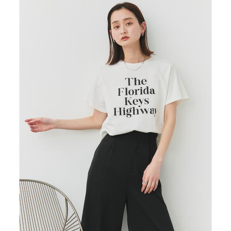 ベーシックロゴプリントTシャツ | ad thie | 詳細画像25 