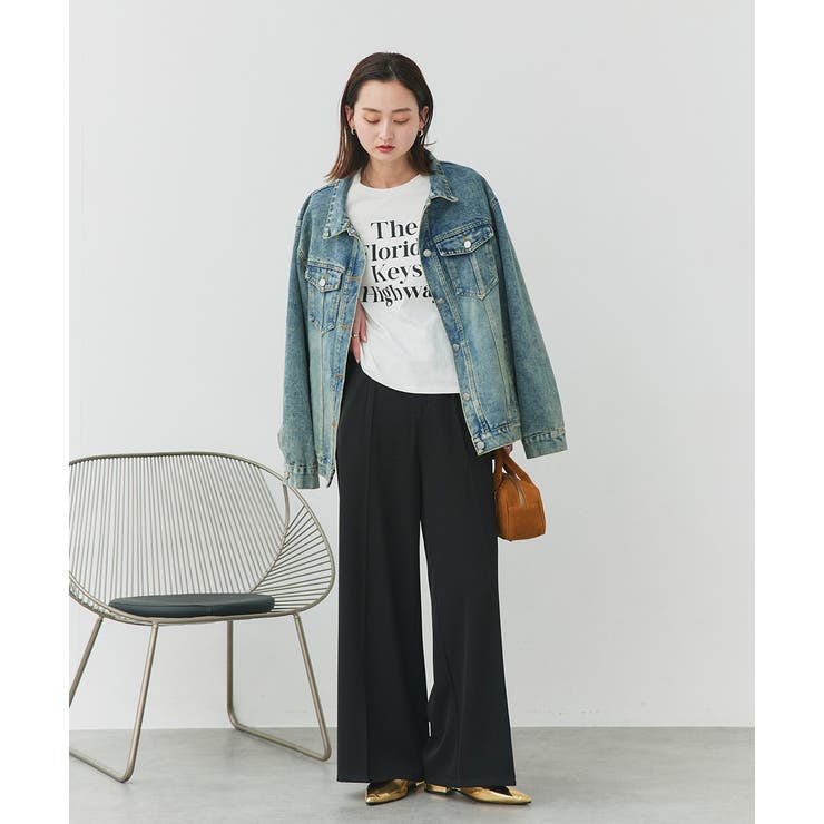 ベーシックロゴプリントTシャツ | ad thie | 詳細画像28 