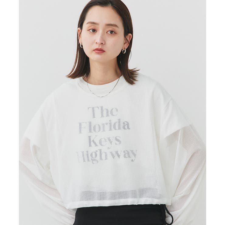 ベーシックロゴプリントTシャツ | ad thie | 詳細画像30 