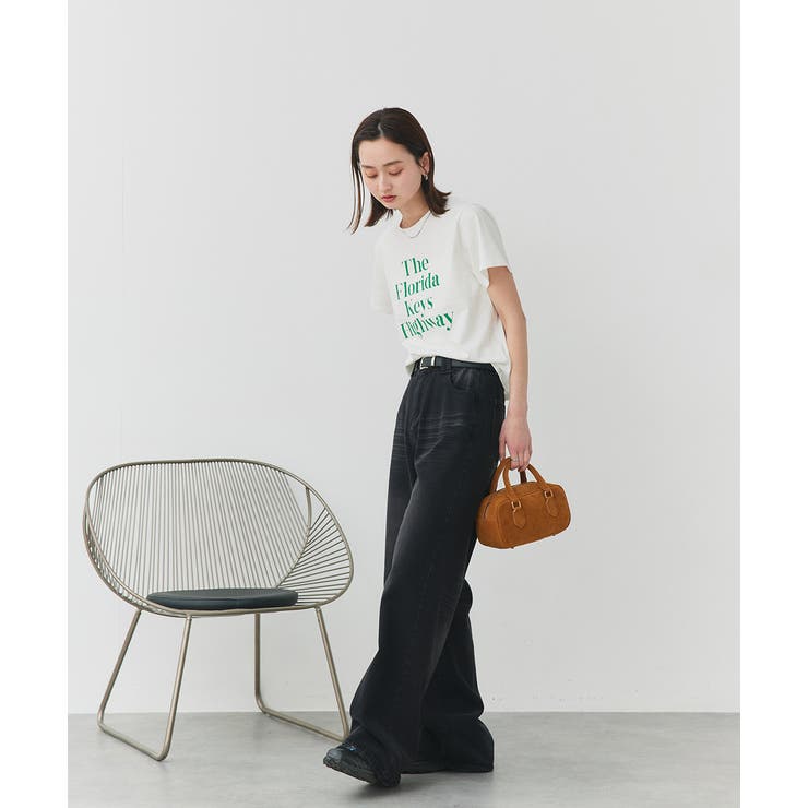 ベーシックロゴプリントTシャツ | ad thie | 詳細画像33 