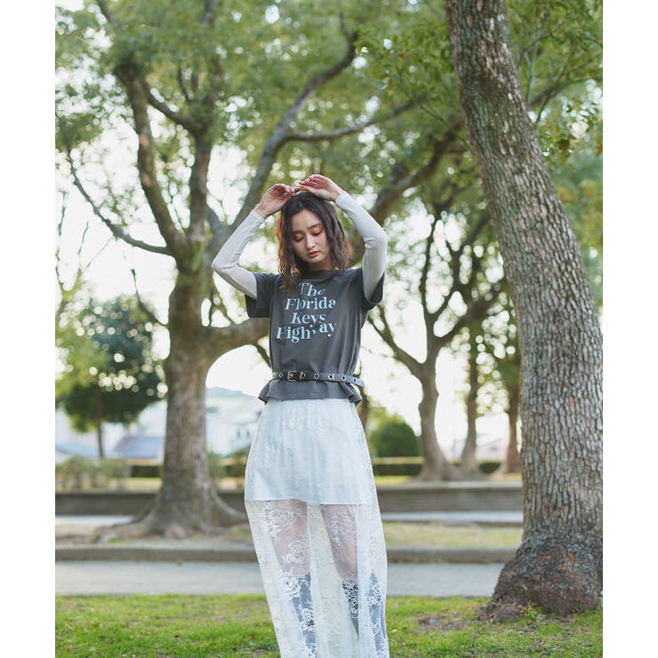 ベーシックロゴプリントTシャツ | ad thie | 詳細画像4 