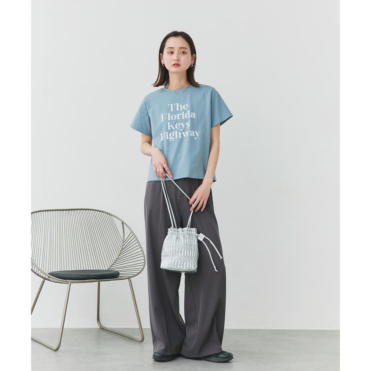 ベーシックロゴプリントTシャツ | ad thie | 詳細画像40 