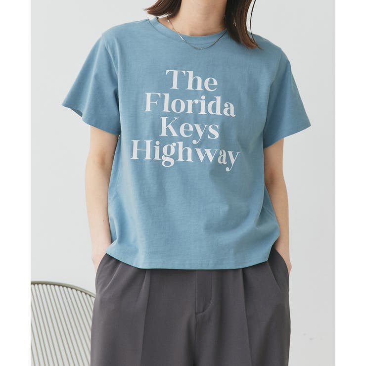 ベーシックロゴプリントTシャツ | ad thie | 詳細画像45 