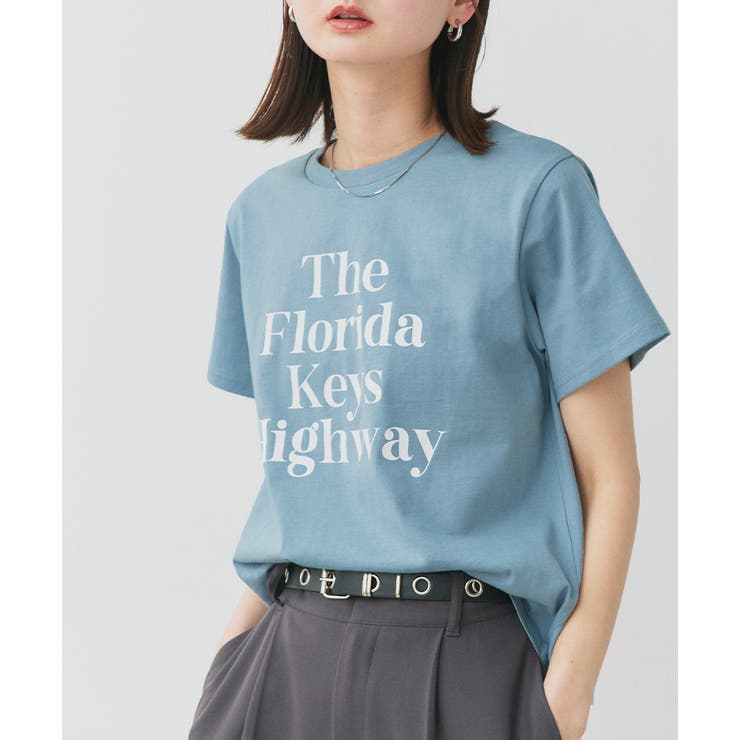 ベーシックロゴプリントTシャツ | ad thie | 詳細画像46 