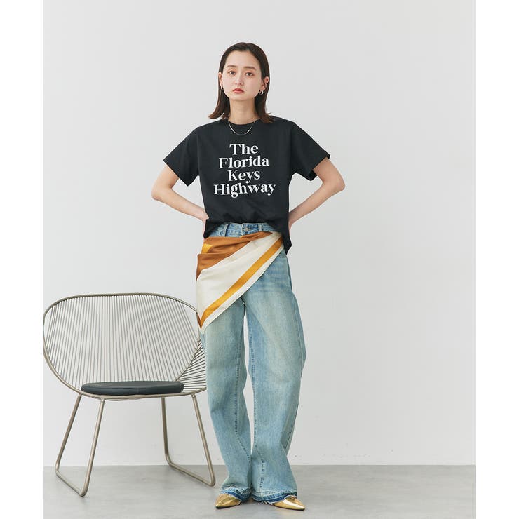 ベーシックロゴプリントTシャツ | ad thie | 詳細画像48 