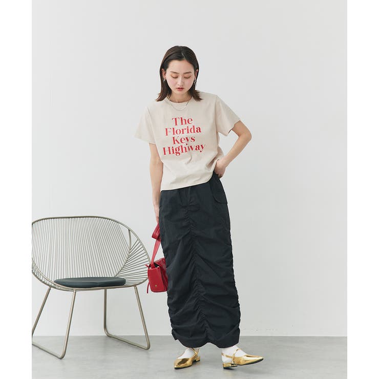 ベーシックロゴプリントTシャツ | ad thie | 詳細画像56 