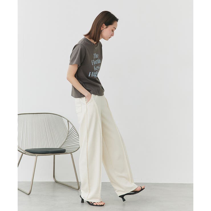 ベーシックロゴプリントTシャツ | ad thie | 詳細画像9 