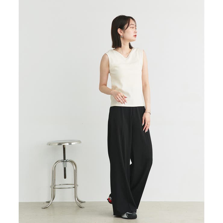 前後2wayリブタンクトップ | ad thie | 詳細画像39 