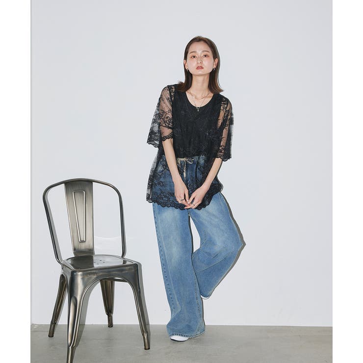 ラメテレコリブタンクトップ | ad thie | 詳細画像11 