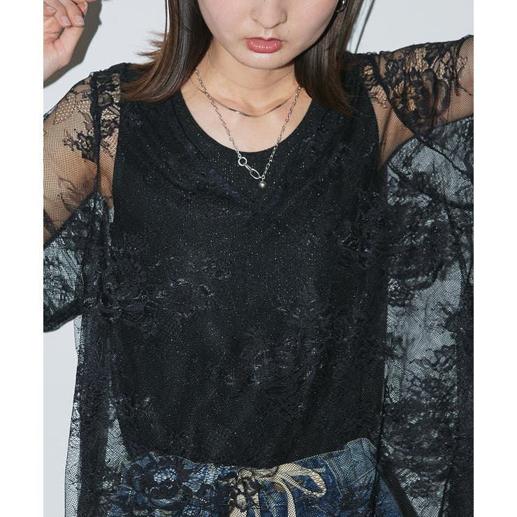 ラメテレコリブタンクトップ | ad thie | 詳細画像13 