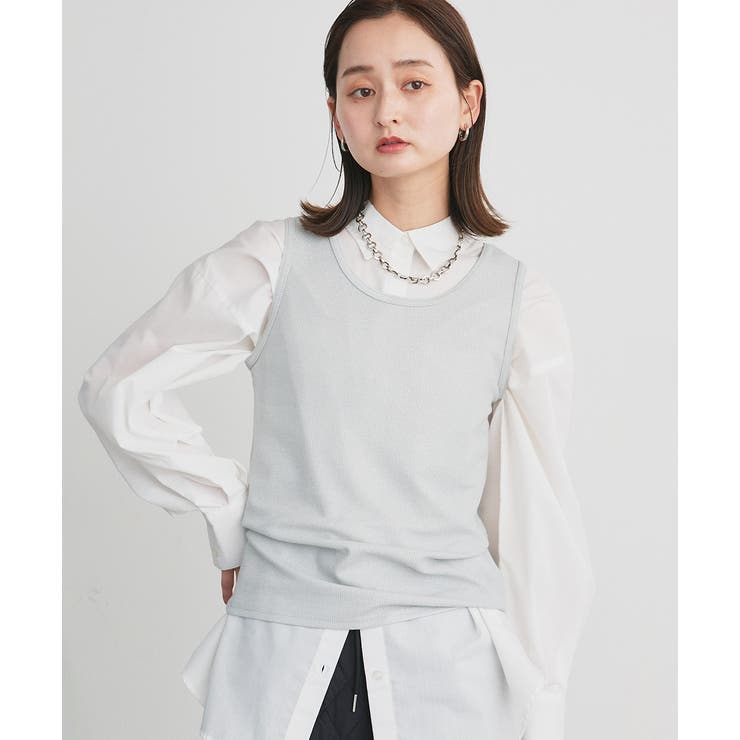 ラメテレコリブタンクトップ | ad thie | 詳細画像28 