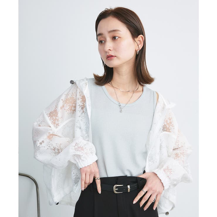 ラメテレコリブタンクトップ | ad thie | 詳細画像32 