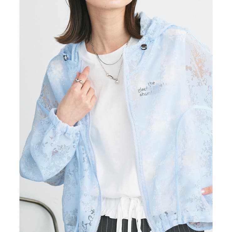 ワンポイントロゴ刺繍タンクトップ | ad thie | 詳細画像17 