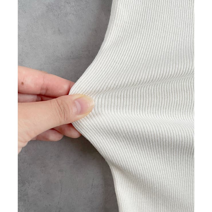 2wayネックスクエアホルターリブタンクトップ | ad thie | 詳細画像78 