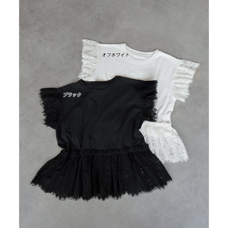 ヘムスリーブレースデザイントップス | ad thie | 詳細画像30 