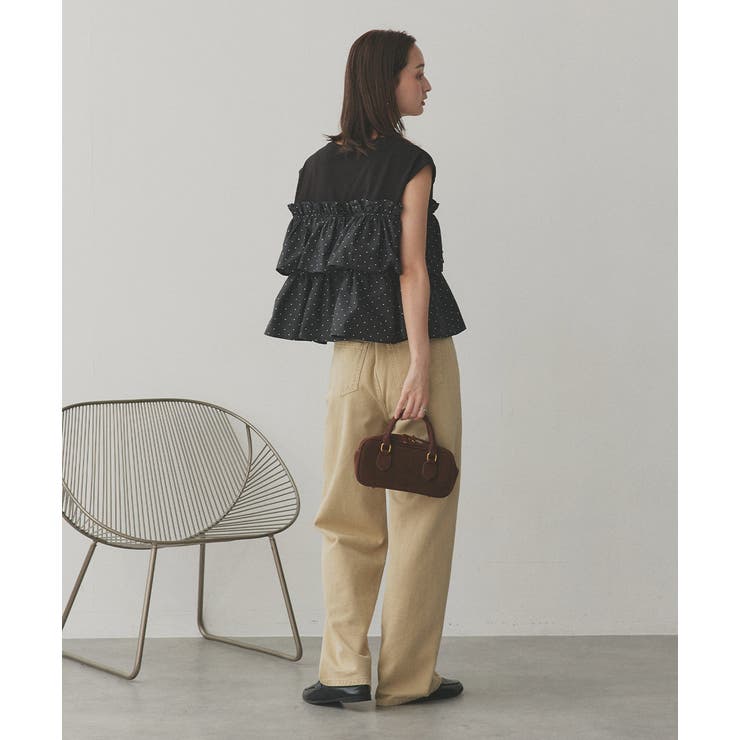 ポルカドットティアードフリルトップス | ad thie | 詳細画像23 