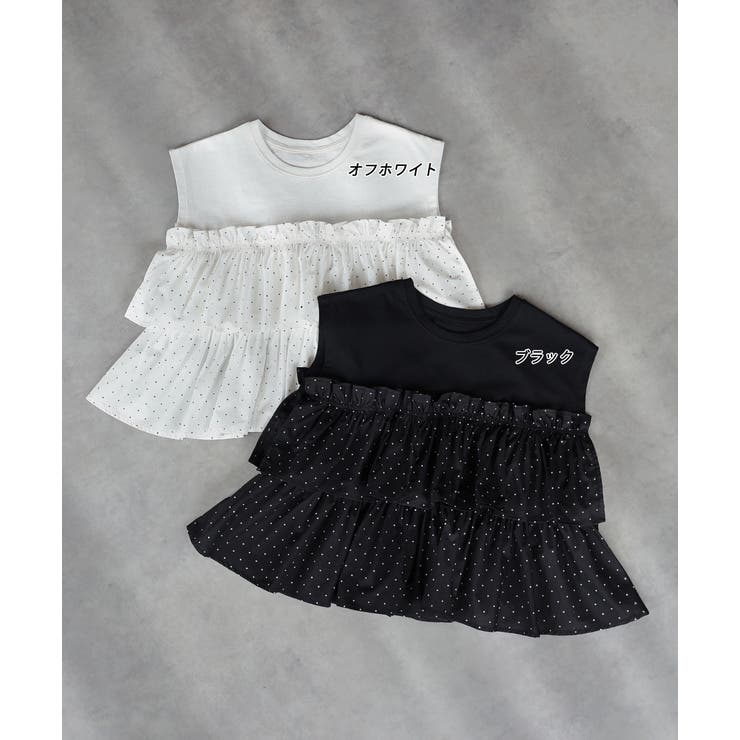 ポルカドットティアードフリルトップス | ad thie | 詳細画像33 