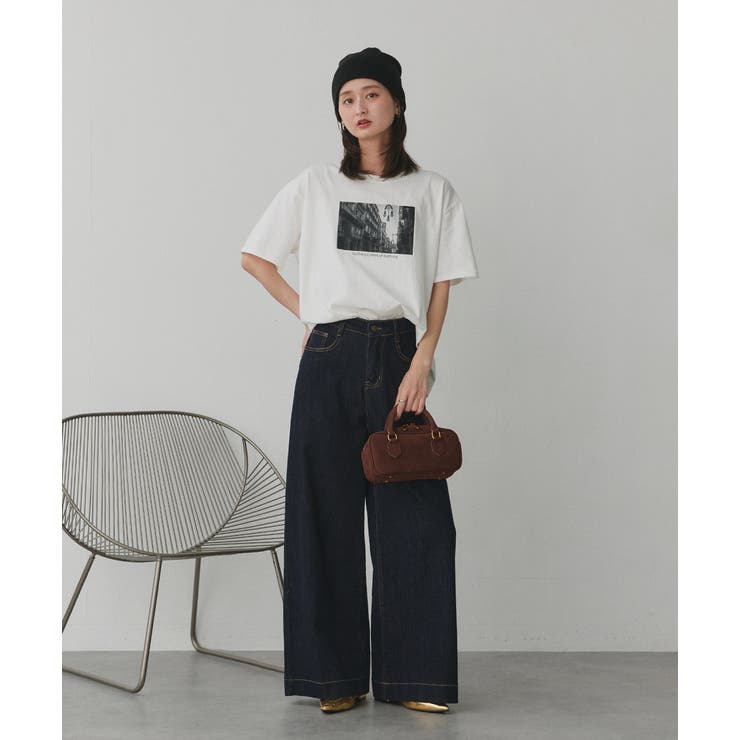 アソートフォトプリントTシャツ | ad thie | 詳細画像2 